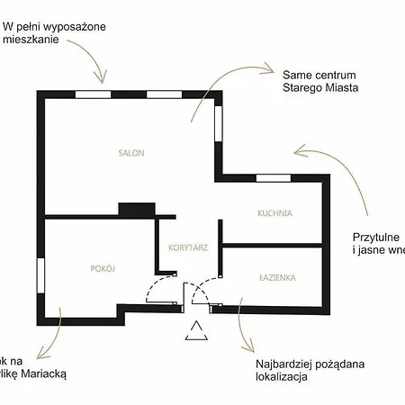 Urokliwy Apartament Apartment